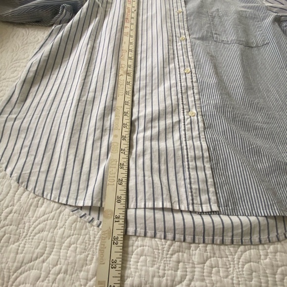 Sonoma Oversized Tunic Button Up Shirt Street Style Normcore Coastal Cowgirl - Picture 13 of 13